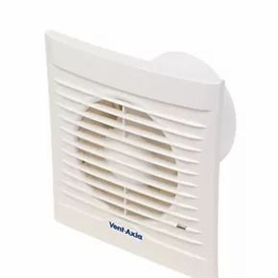 Bathroom Extractor Fans * | Vent-Axia 454056 100Mm Axial Bathroom Extractor Fan With Timer White 230V