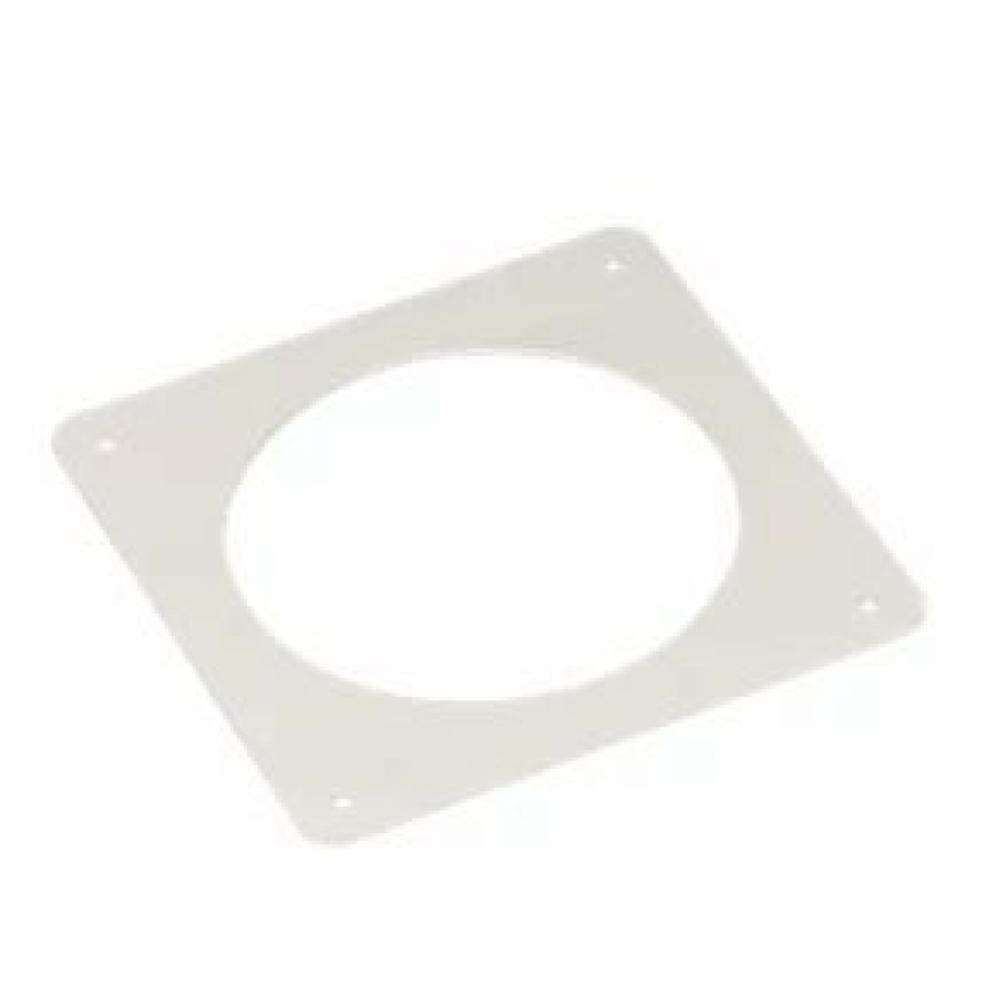 Ducting * | Manrose Round Wall Plate White 120Mm