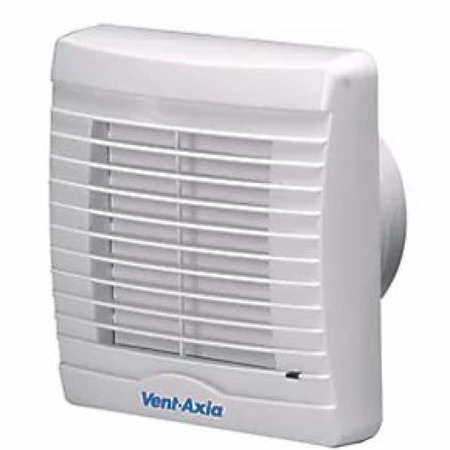 Bathroom Extractor Fans * | Vent-Axia 251410 100Mm Axial Bathroom Extractor Fan With Timer White 240V