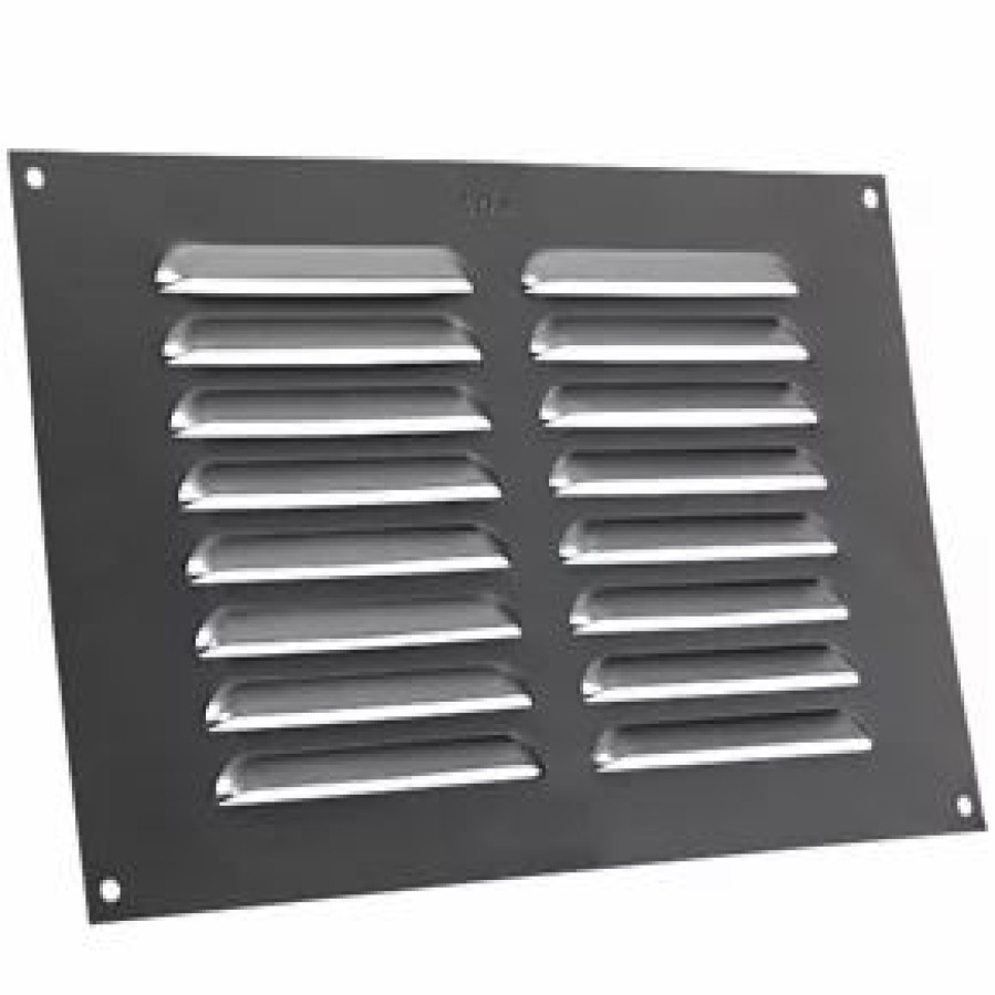 Air Vents * | Map Vent Fixed Louvre Vent Matt-Anthracite 229 X 152Mm