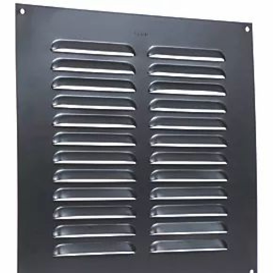 Air Vents * | Map Vent Fixed Louvre Vent Matt-Anthracite 229 X 229Mm