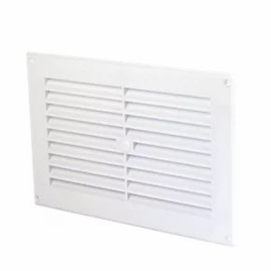 Air Vents * | Map Vent Fixed Louvre Vent White 229 X 152Mm