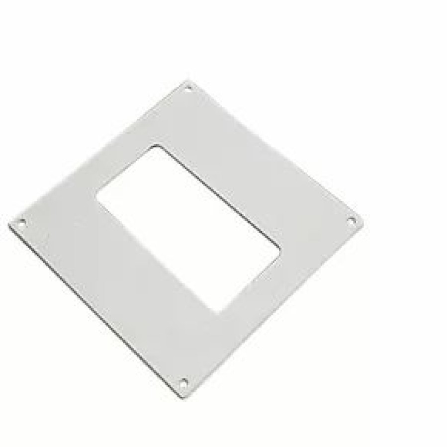 Ducting * | Manrose Rectangular Wall Plate White 100Mm