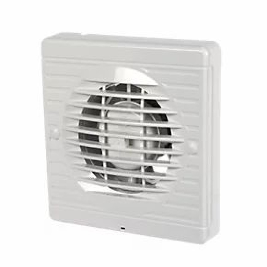 Bathroom Extractor Fans * | Manrose Xf100T 100Mm Axial Bathroom Extractor Fan With Timer White 240V