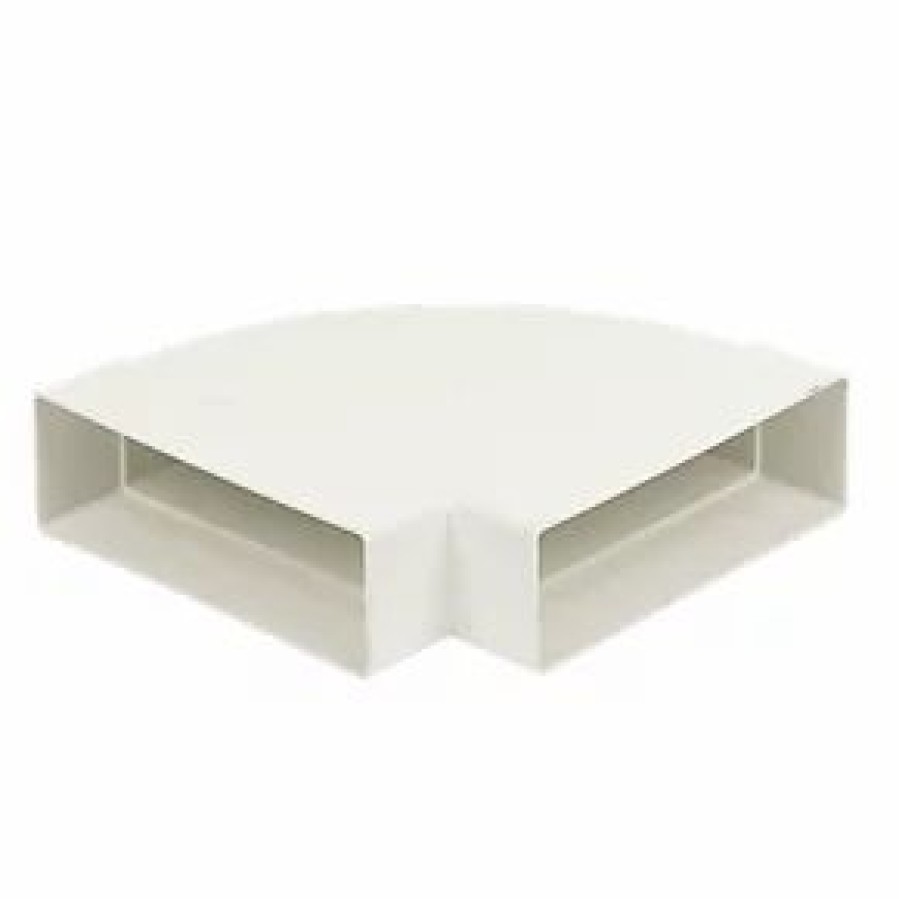 Ducting * | Manrose Horizontal 90 Bend White 212Mm