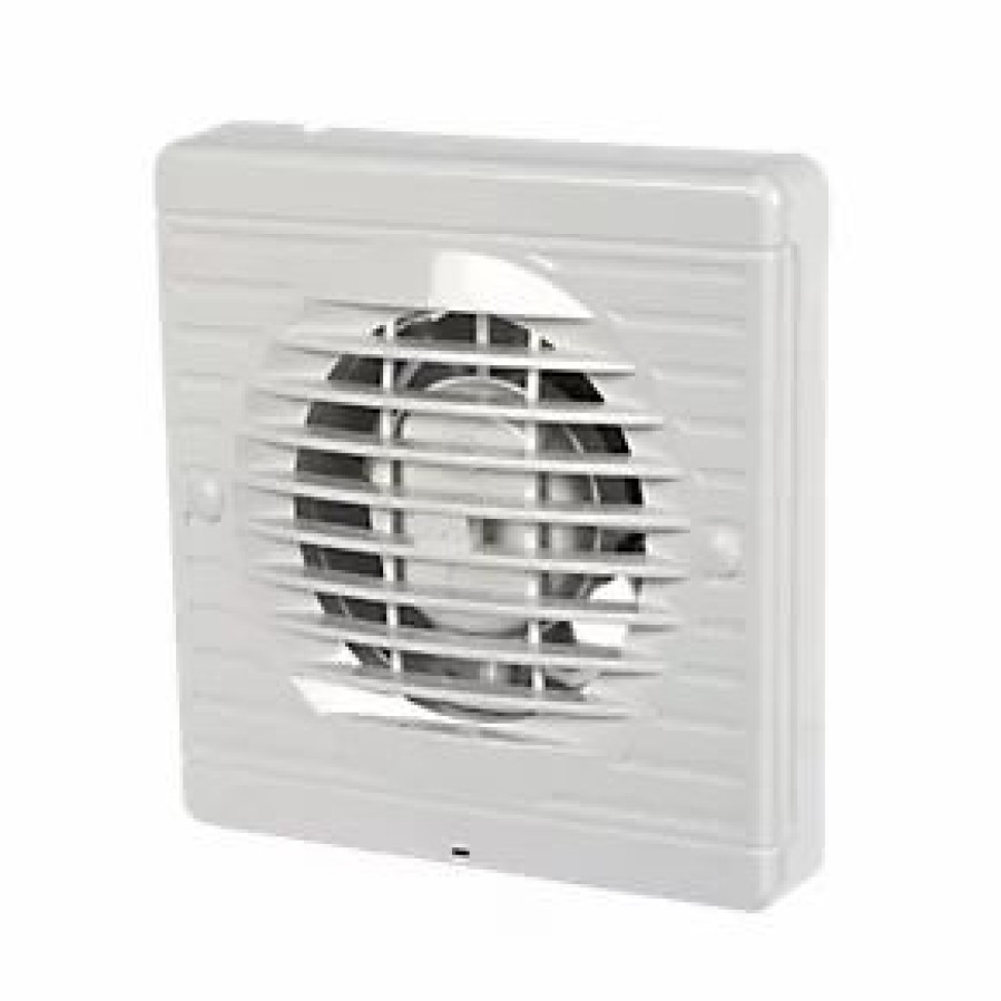 Bathroom Extractor Fans * | Manrose Xf100P 100Mm Axial Bathroom Extractor Fan White 240V