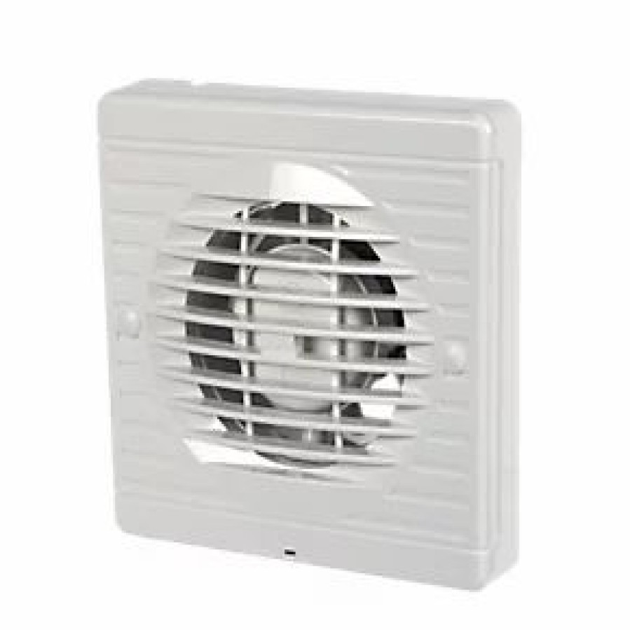 Bathroom Extractor Fans * | Manrose Xf100S 100Mm Axial Bathroom Extractor Fan White 240V