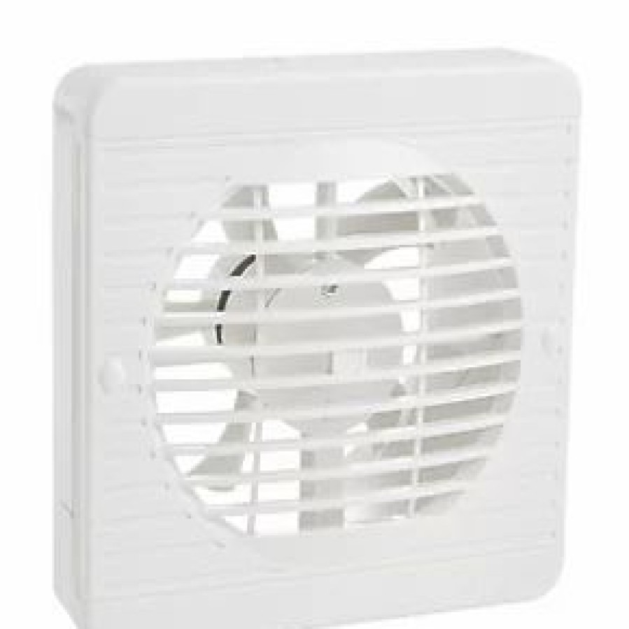 Kitchen Extractor Fans * | Manrose Xf150Bs 150Mm Axial Kitchen Extractor Fan White 240V