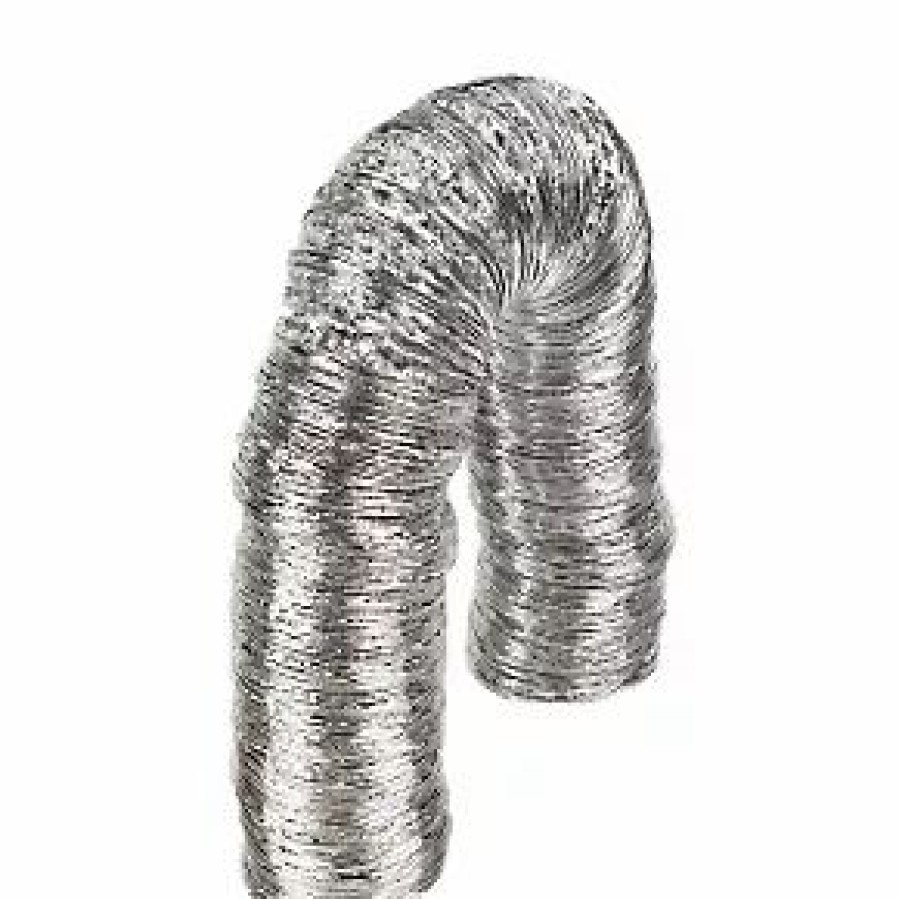 Ducting Hoses * | Manrose Aluminium Laminated Flexible Ducting Hose Silver 10M X 100Mm