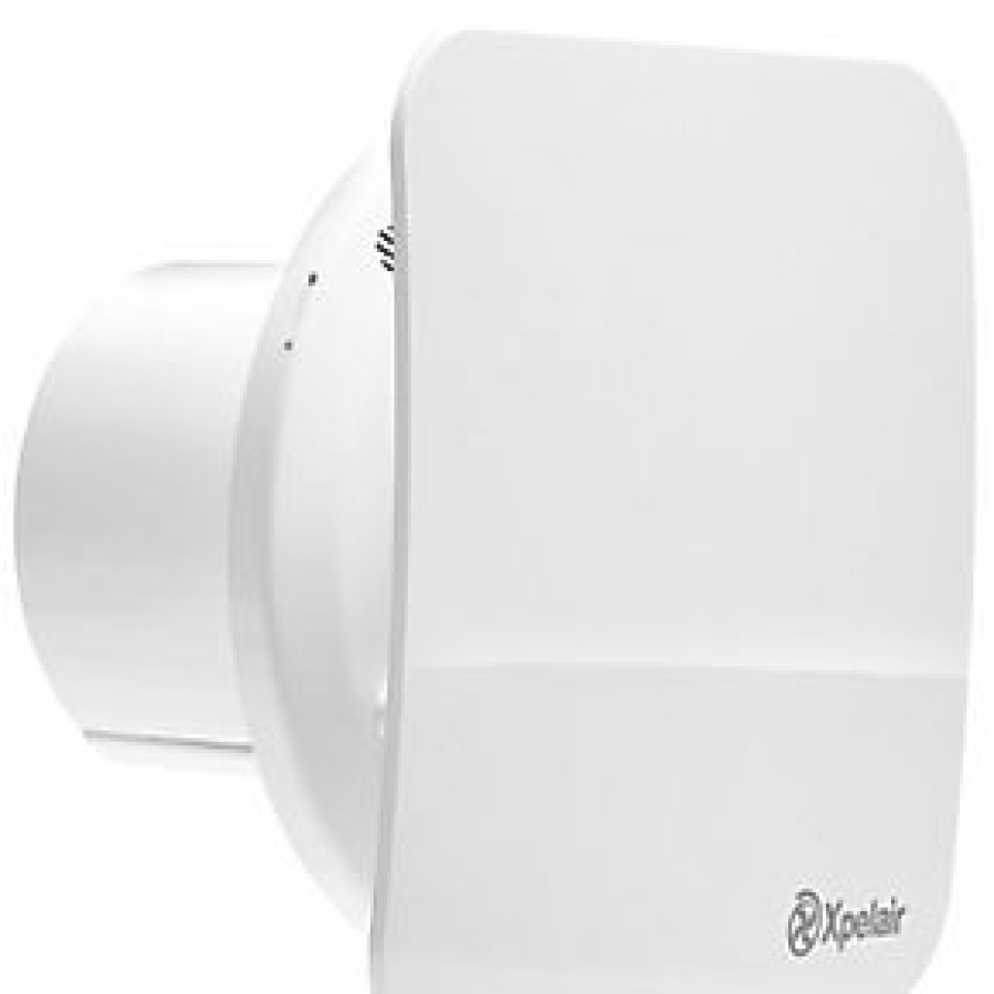 Bathroom Extractor Fans * | Xpelair C4Htsr 100Mm Axial Bathroom Extractor Fan With Humidistat & Timer White 220-240V