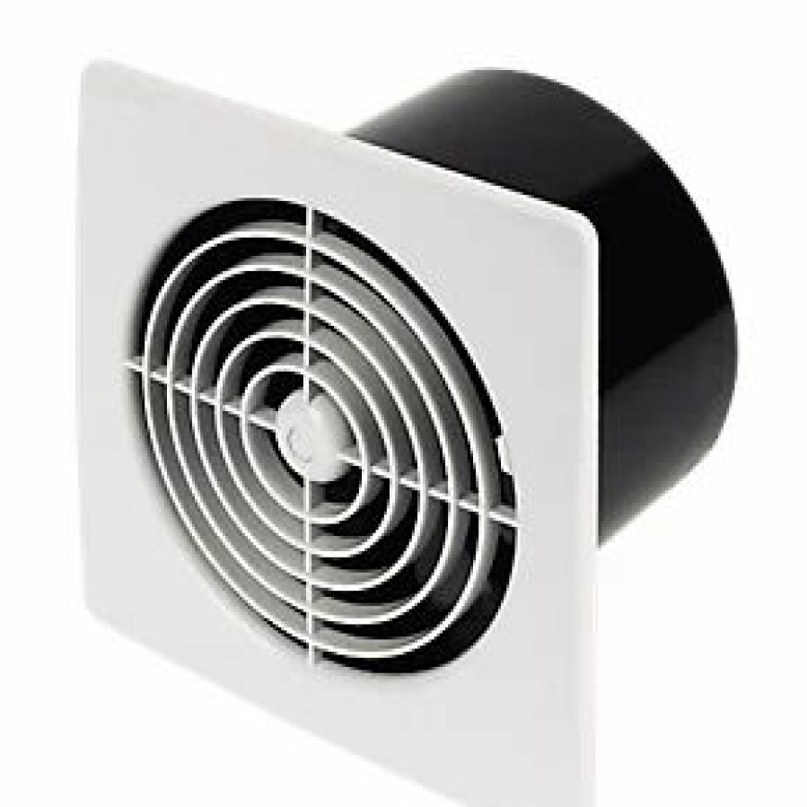 Kitchen Extractor Fans * | Manrose Lp150Stw 150Mm Axial Kitchen Extractor Fan With Timer White 240V