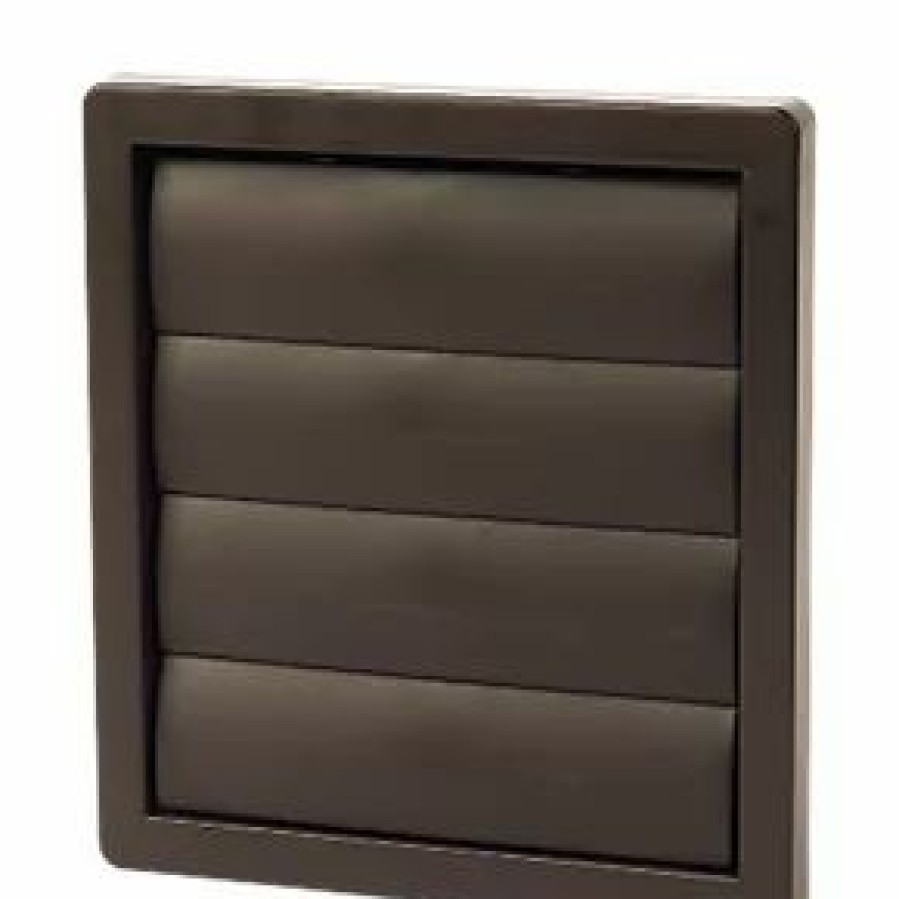 Air Vents * | Manrose Flap Vent Brown 125 X 125Mm