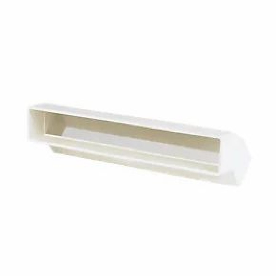 Ducting * | Manrose Rectangular Flat Channel Vertical 45 Bend White 225Mm